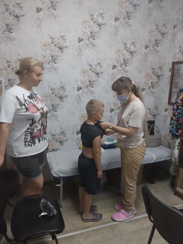 Сергей Юзвинкевич: Во исполнение поручения Главы Донецкой Народной Республики Дениса Владимировича Пушилина в Володарском муниципальном округе продолжаются предшкольные медицинские осмотры для детей, готовящихся к... Сергей Юзвинкевич: Во исполнение поручения Главы Донецкой Народной Республики Дениса Владимировича Пушилина в Володарском муниципальном округе продолжаются предшкольные медицинские осмотры для детей, готовящихся к...