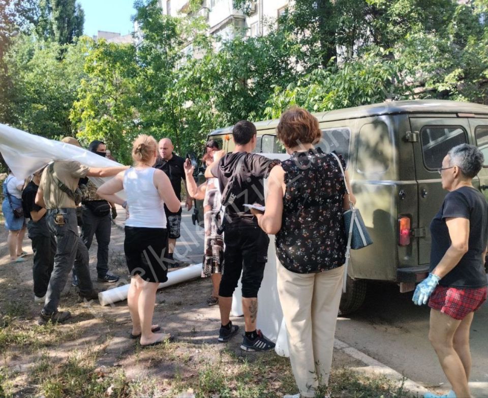 Ликвидация последствий обстрела идёт полным ходом Ликвидация последствий обстрела идёт полным ходом