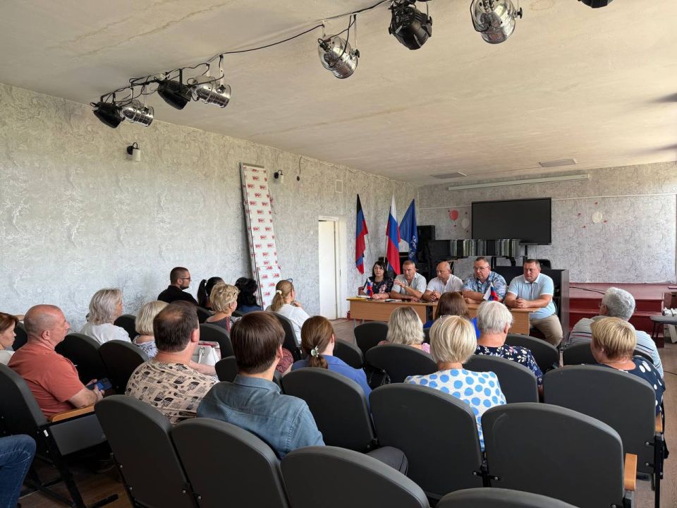 Аппаратное совещание в городском округе Иловайск Аппаратное совещание в городском округе Иловайск