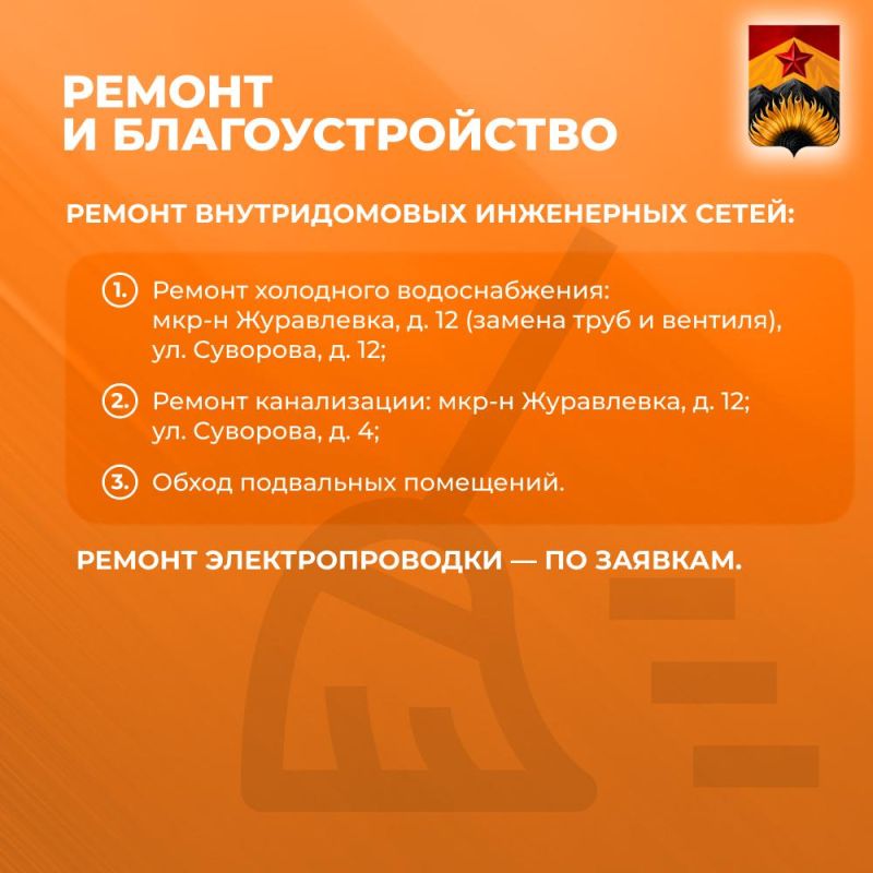 Александр Шатов: Сводка ЖКХ (ремонт и благоустройство) в Шахтерске на 22 июля Александр Шатов: Сводка ЖКХ (ремонт и благоустройство) в Шахтерске на 22 июля