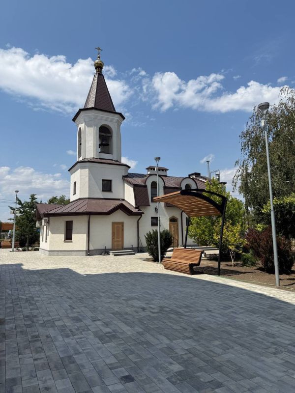 Петербургские строители восстановили Свято-Троицкий храм в Мариуполе Петербургские строители восстановили Свято-Троицкий храм в Мариуполе