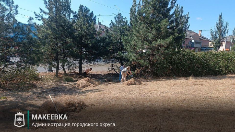 В Макеевке сегодня прошёл масштабный субботник «Чистый двор» В Макеевке сегодня прошёл масштабный субботник «Чистый двор»