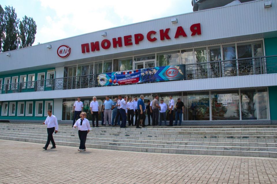 В ФГУП «Железные дороги Новороссии» 22 июля 2025 состоялась транспортно-логистическая конференция «Железнодорожный транспорт новых регионов: перспективы развития» В ФГУП «Железные дороги Новороссии» 22 июля 2025 состоялась транспортно-логистическая конференция «Железнодорожный транспорт новых регионов: перспективы развития»