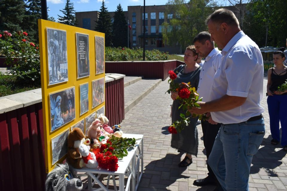 Акция памяти «Белые ангелы Донбасса» Акция памяти «Белые ангелы Донбасса»