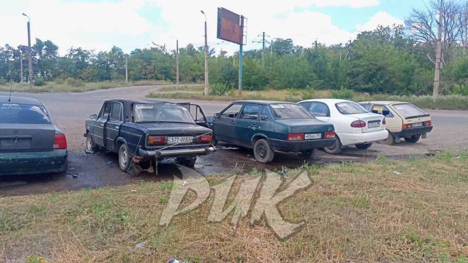 Иван Приходько: Последствия атаки БПЛА ВФУ по автозаправке в Калининском районе Горловки Иван Приходько: Последствия атаки БПЛА ВФУ по автозаправке в Калининском районе Горловки