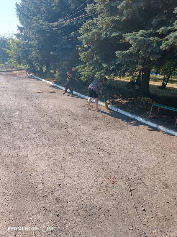 В Торезе прошёл общегородской субботник В Торезе прошёл общегородской субботник