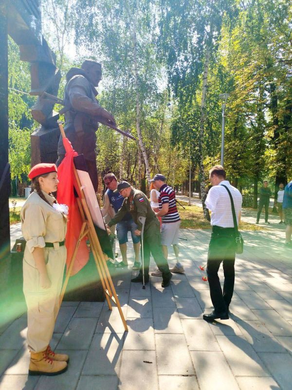 Защитники Отечества почтили память маленьких Ангелов Донбасса Защитники Отечества почтили память маленьких Ангелов Донбасса
