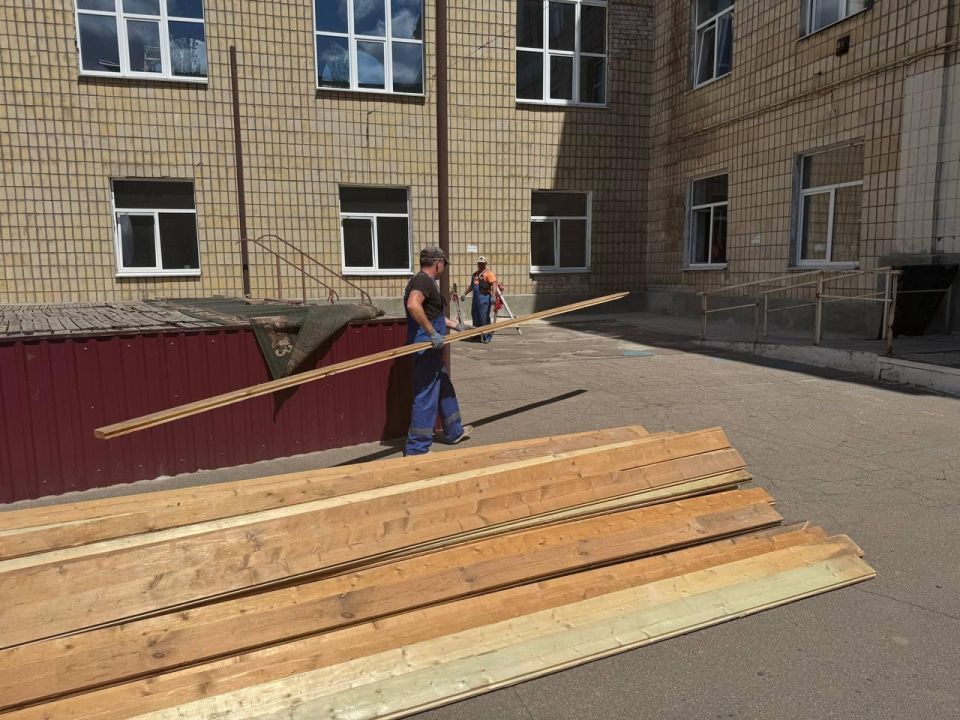 Благодаря Владимирской области в Кировском завершены подготовительные работы для установки концертной площадки Благодаря Владимирской области в Кировском завершены подготовительные работы для установки концертной площадки