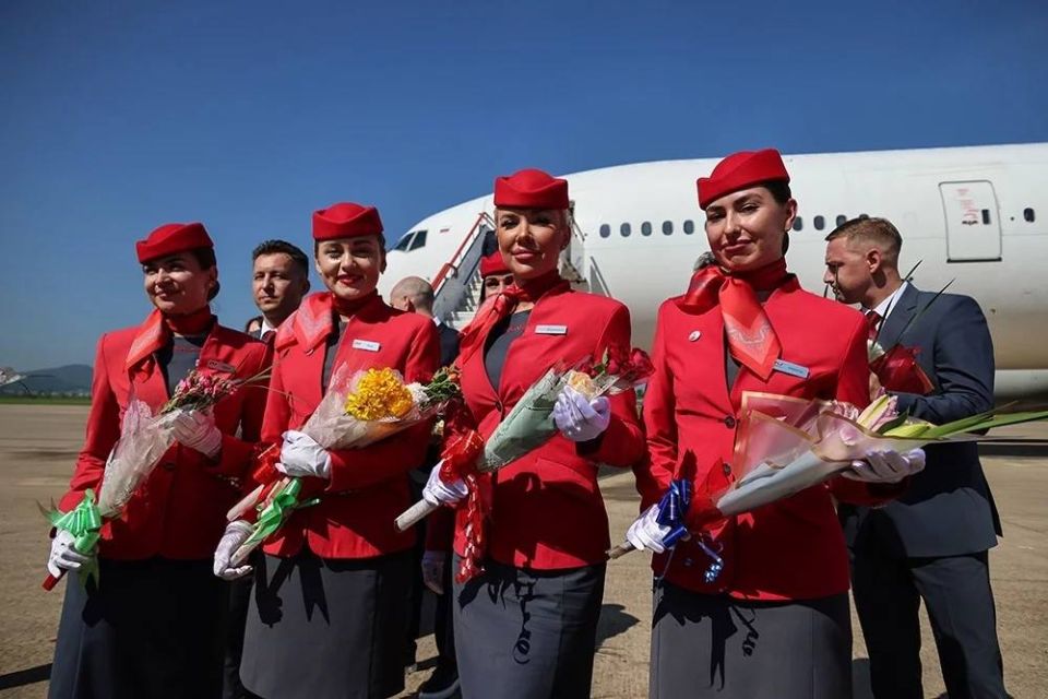Сегодня состоялся первый прямой рейс Москва-Пхеньян Сегодня состоялся первый прямой рейс Москва-Пхеньян