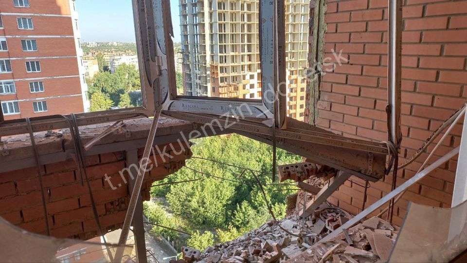 Массовый налёт дронов этой ночью был осуществлён также в Донецке Массовый налёт дронов этой ночью был осуществлён также в Донецке