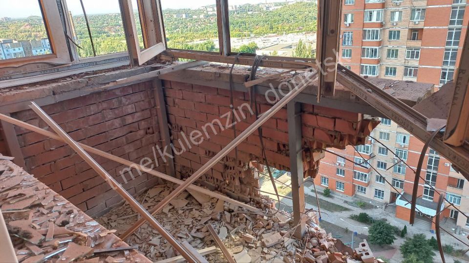 Массовый налёт дронов этой ночью был осуществлён также в Донецке Массовый налёт дронов этой ночью был осуществлён также в Донецке