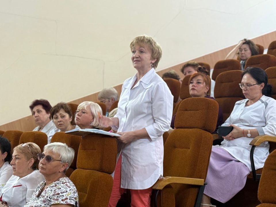 Прошла встреча с трудовым коллективом Республиканской клинической туберкулезной больницы Прошла встреча с трудовым коллективом Республиканской клинической туберкулезной больницы