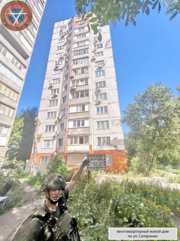 Последствия атак ударными БПЛА городского округа Донецк вечером 28.07.2025 Последствия атак ударными БПЛА городского округа Донецк вечером 28.07.2025
