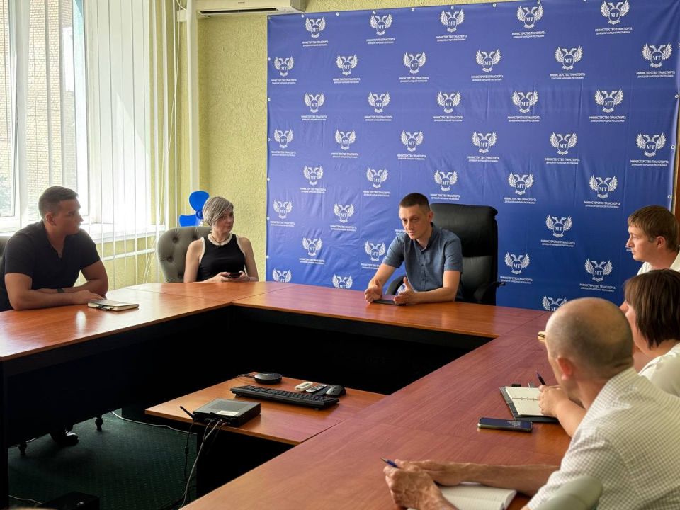 Александр Бондаренко: Сегодня состоялось первое заседание общественного совета при Министерстве транспорта Донецкой Народной Республики