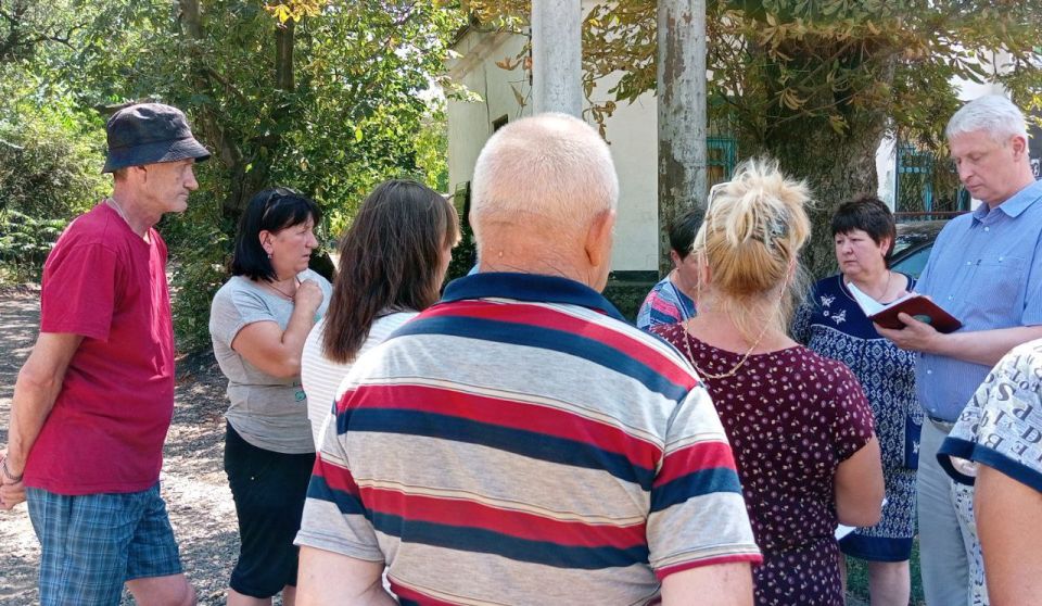 Наталья Бегуненко: По поручению Главы ДНР Дениса Пушилина в Петровском районе продолжаются встречи с населением Наталья Бегуненко: По поручению Главы ДНР Дениса Пушилина в Петровском районе продолжаются встречи с населением
