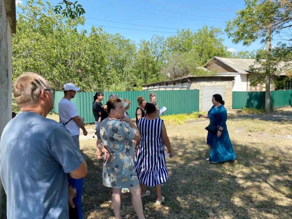 Виктория Жукова: По поручению Главы Донецкой Народной Республики регулярно проводятся встречи с гражданами руководством Администрации округа Виктория Жукова: По поручению Главы Донецкой Народной Республики регулярно проводятся встречи с гражданами руководством Администрации округа