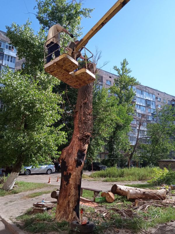 Елена Рязанцева: Сегодня, 01.08.2025 года, силами сотрудников жилищно-коммунальных предприятий Пролетарского внутригородского района г. Донецка были выполнены следующие работы: Елена Рязанцева: Сегодня, 01.08.2025 года, силами сотрудников жилищно-коммунальных предприятий Пролетарского внутригородского района г. Донецка были выполнены следующие работы: