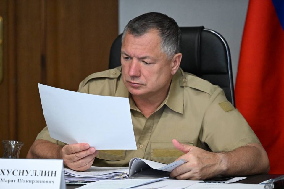 Марат Хуснуллин: Также провёл совещание по вопросам социально-экономического развития Донецкой Народной Республики Марат Хуснуллин: Также провёл совещание по вопросам социально-экономического развития Донецкой Народной Республики