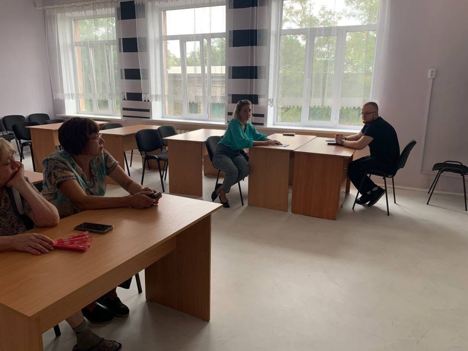 Роман Конев: Состоялась встреча с жителями Роман Конев: Состоялась встреча с жителями