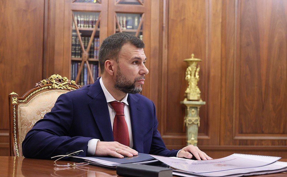 Первая среди актуальных: Владимир Путин обсудил с Денисом Пушилиным проблемы с водой в ДНР Первая среди актуальных: Владимир Путин обсудил с Денисом Пушилиным проблемы с водой в ДНР