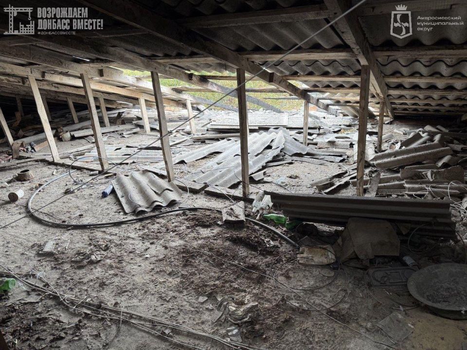 Игорь Лызов: В Амвросиевке приступили к ремонту нового объекта Игорь Лызов: В Амвросиевке приступили к ремонту нового объекта