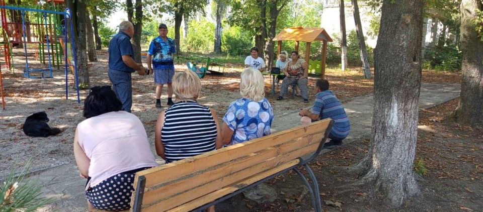 ВСТРЕЧА С ЖИТЕЛЯМИ СЕЛА АЗОВСКОЕ ВСТРЕЧА С ЖИТЕЛЯМИ СЕЛА АЗОВСКОЕ
