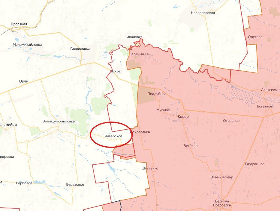 Первый населенный пункт в Днепропетровской области освобожден ВС РФ Первый населенный пункт в Днепропетровской области освобожден ВС РФ