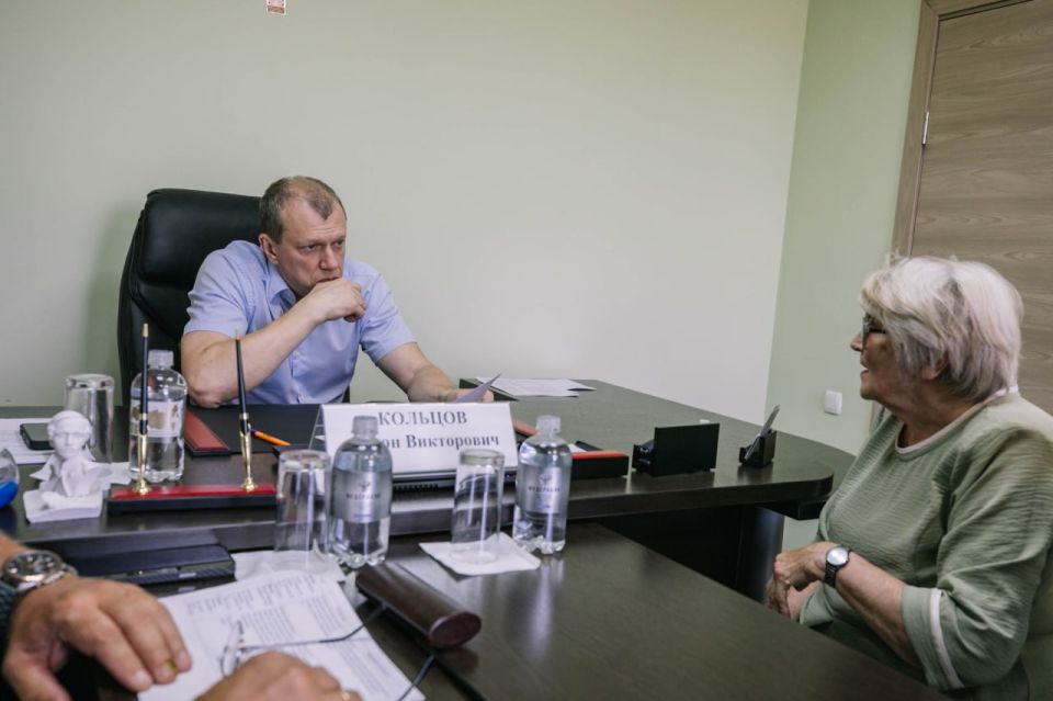 Антон Кольцов: Провел личный прием жителей Ильичевского района Антон Кольцов: Провел личный прием жителей Ильичевского района