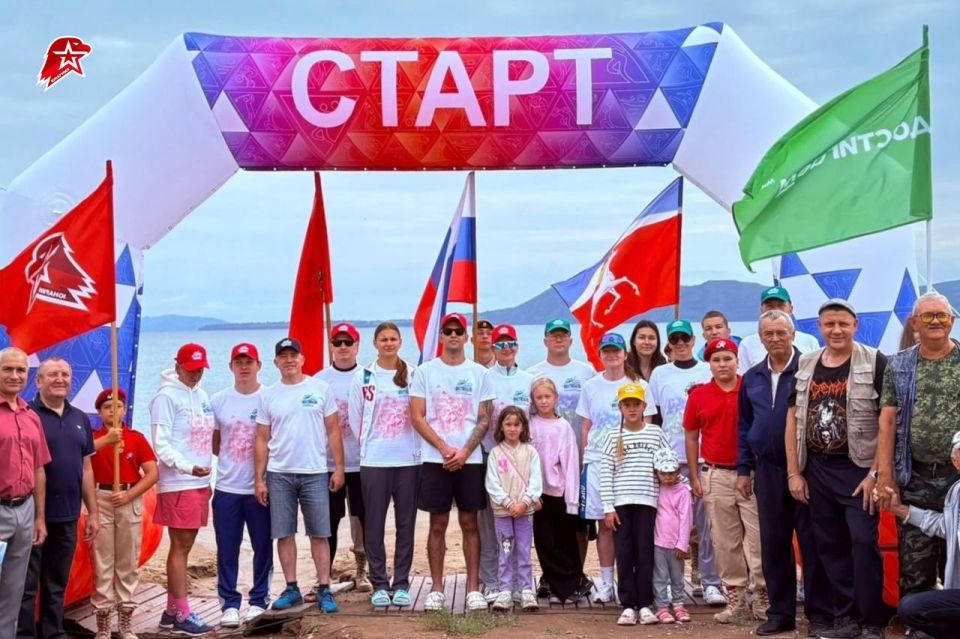 Юнармейцы Красноярска на фестивале по плаванию Юнармейцы Красноярска на фестивале по плаванию