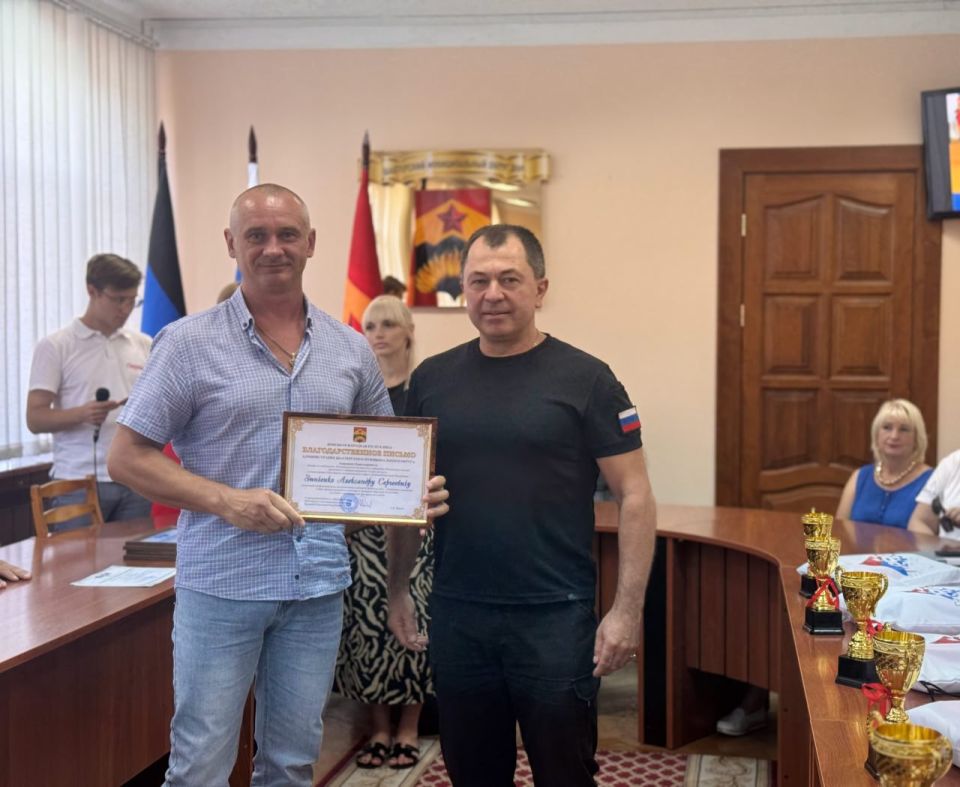 Спортсменов Шахтерского округа поздравили с Днем физкультурника Спортсменов Шахтерского округа поздравили с Днем физкультурника