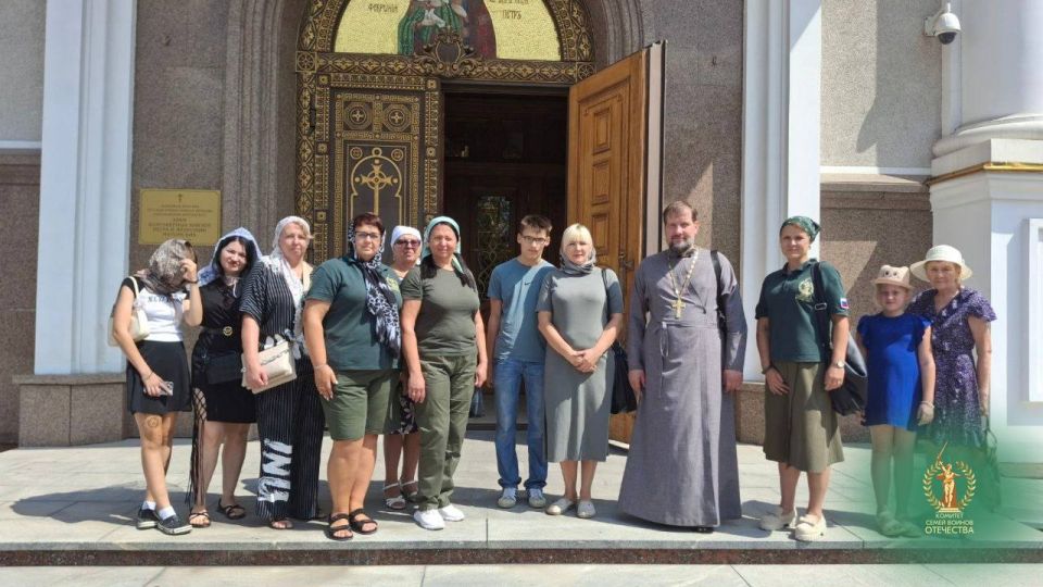 Поход в храм с духовным наставником КСВО ДНР Поход в храм с духовным наставником КСВО ДНР