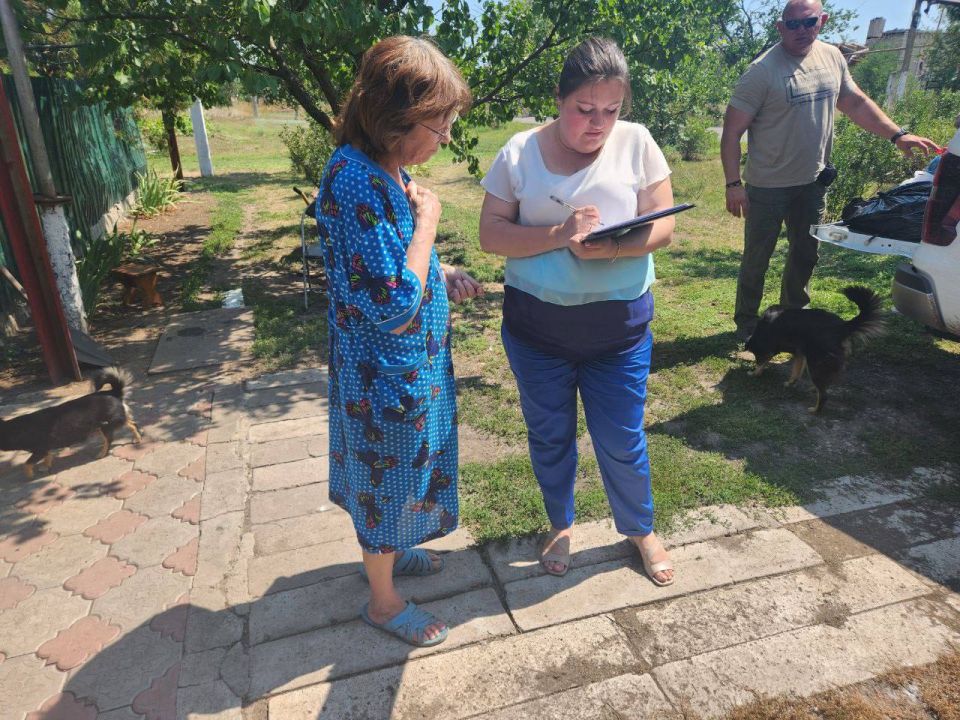 Продолжаем нашу гуманитарную миссию на освобожденных территориях Продолжаем нашу гуманитарную миссию на освобожденных территориях