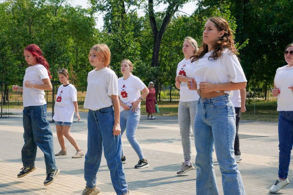 Елена Рязанцева: День физкультурника в Пролетарском районе Елена Рязанцева: День физкультурника в Пролетарском районе