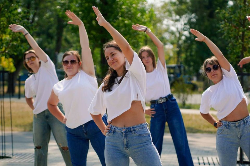 Елена Рязанцева: День физкультурника в Пролетарском районе Елена Рязанцева: День физкультурника в Пролетарском районе
