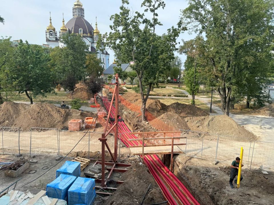 Реконструкция Драмтеатра в Мариуполе будет завершена к концу 2025 года Реконструкция Драмтеатра в Мариуполе будет завершена к концу 2025 года