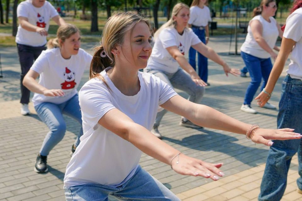 Елена Рязанцева: День физкультурника в Пролетарском районе Елена Рязанцева: День физкультурника в Пролетарском районе
