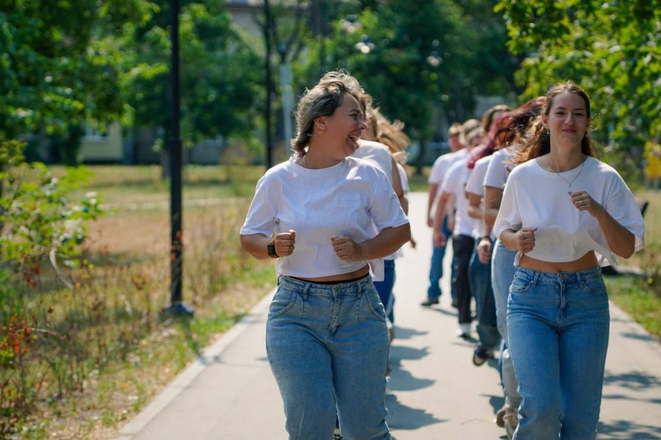 Елена Рязанцева: День физкультурника в Пролетарском районе Елена Рязанцева: День физкультурника в Пролетарском районе