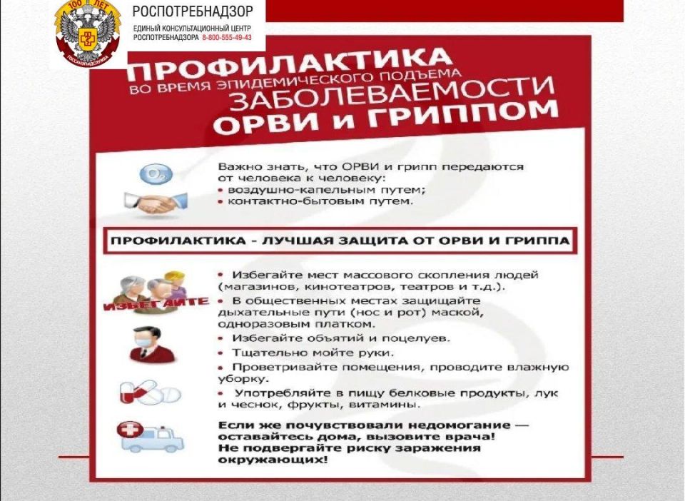 РОСПОТРЕБНАДЗОР ИНФОРМИРУЕТ ГРАЖДАН РОСПОТРЕБНАДЗОР ИНФОРМИРУЕТ ГРАЖДАН