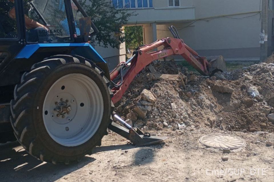 СТОП-АВАРИЯ: ГУП ДНР «ДОНБАССТЕПЛОЭНЕРГО» ПРОДОЛЖАЕТ РАБОТЫ ПО ЛИКВИДАЦИИ ПОРЫВОВ НА СЕТЯХ ВОДОСНАБЖЕНИЯ СТОП-АВАРИЯ: ГУП ДНР «ДОНБАССТЕПЛОЭНЕРГО» ПРОДОЛЖАЕТ РАБОТЫ ПО ЛИКВИДАЦИИ ПОРЫВОВ НА СЕТЯХ ВОДОСНАБЖЕНИЯ
