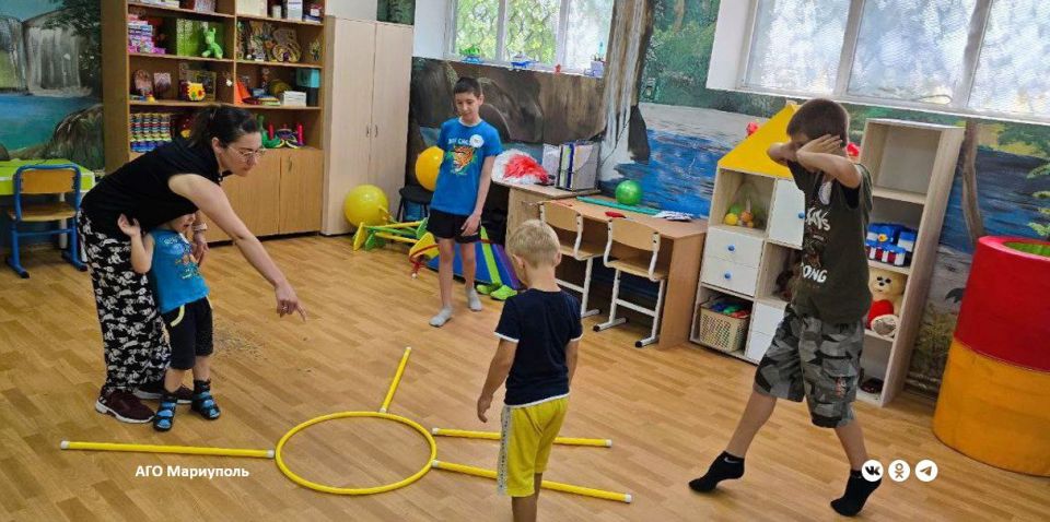 Юным мариупольцам с ограниченными возможностями организовали веселое спортивное мероприятие Юным мариупольцам с ограниченными возможностями организовали веселое спортивное мероприятие