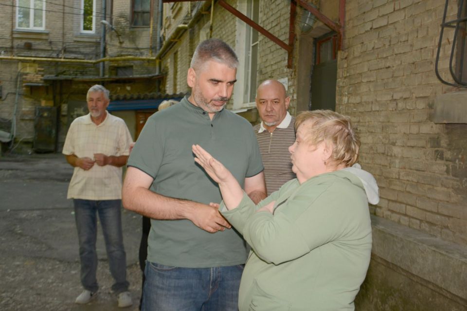Алексей Дорофеев провел сход граждан в Ясиноватой Алексей Дорофеев провел сход граждан в Ясиноватой