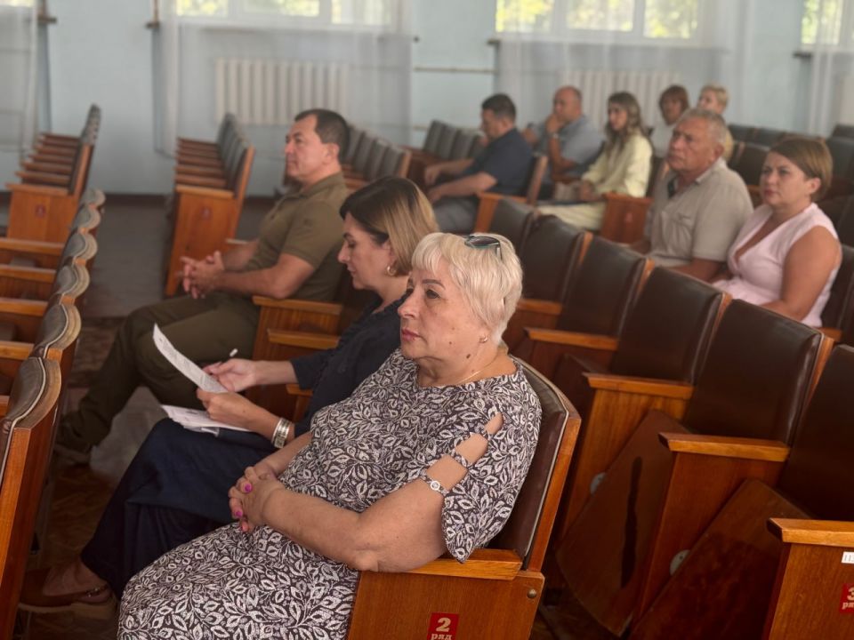 Аппаратное совещание в Администрации Шахтерского округа Аппаратное совещание в Администрации Шахтерского округа