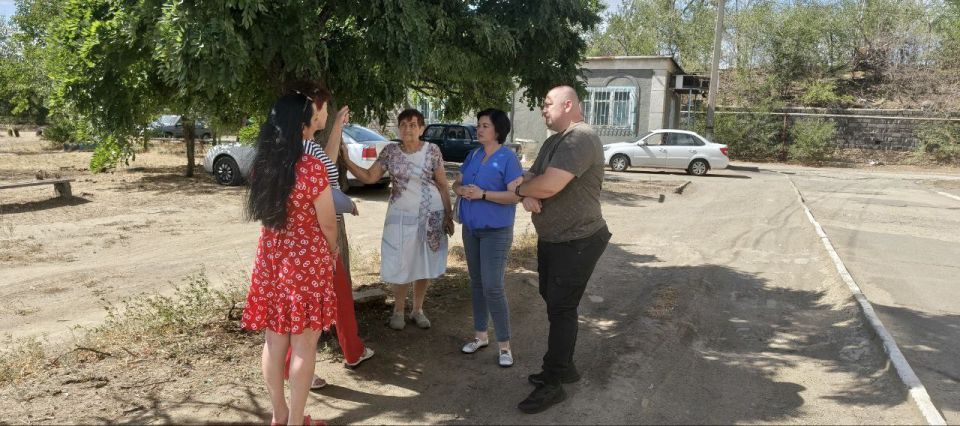 Максим Королюк продолжает работу в Харцызске Максим Королюк продолжает работу в Харцызске