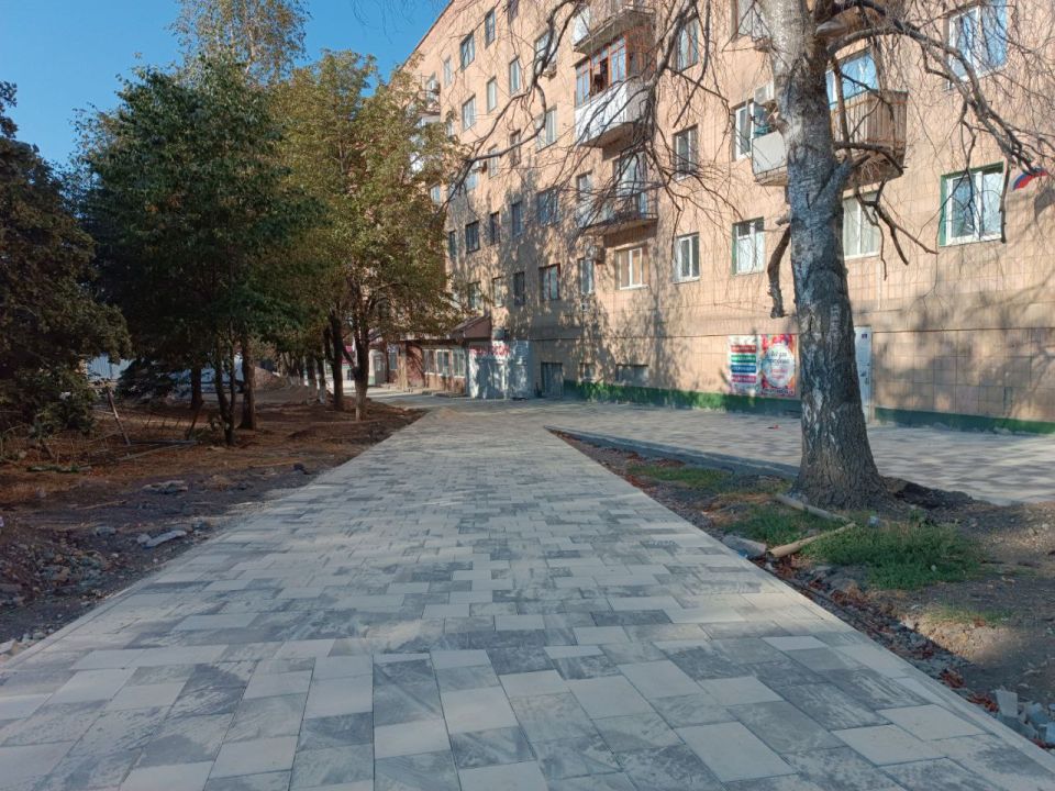 Реализация федерального проекта «Городская среда» в Амвросиевке Реализация федерального проекта «Городская среда» в Амвросиевке