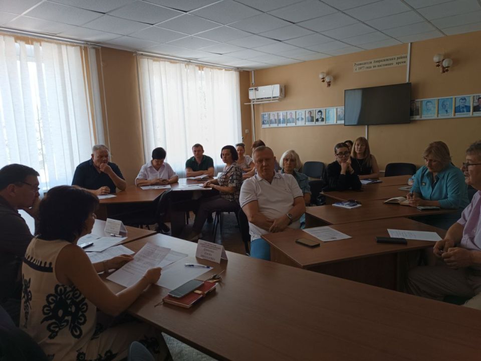 В администрации Амвросиевского муниципального округа состоялось очередное заседание штаба по вопросам здравоохранения В администрации Амвросиевского муниципального округа состоялось очередное заседание штаба по вопросам здравоохранения