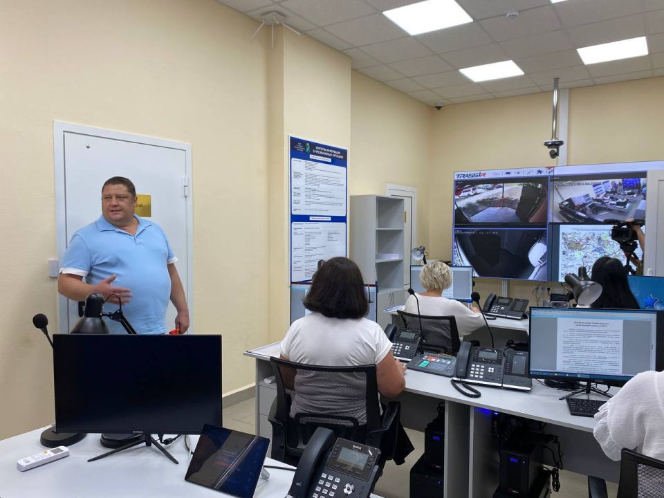 Виктория Жукова: В Харцызске открылась Единая дежурно-диспетчерская служба (ЕДДС)! Виктория Жукова: В Харцызске открылась Единая дежурно-диспетчерская служба (ЕДДС)!