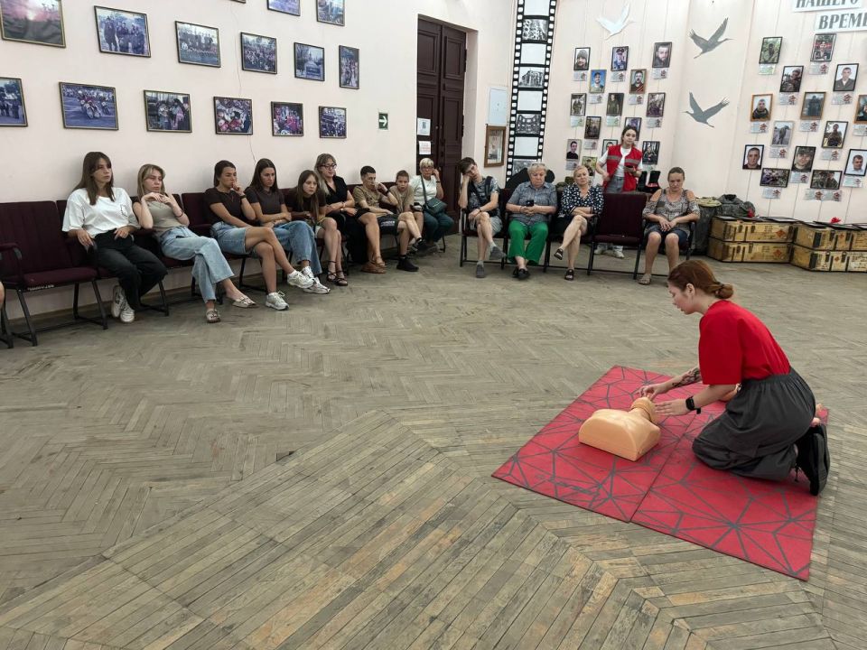 Кировчане получили знания и навыки оказания первой помощи Кировчане получили знания и навыки оказания первой помощи