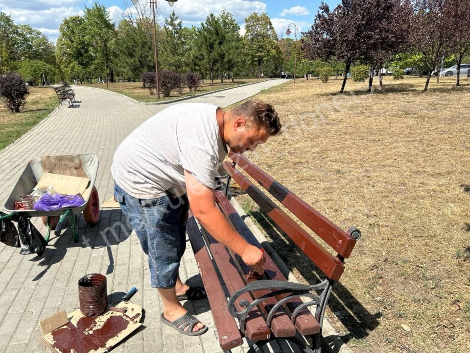 Сотрудники Дирекции парков продолжают работы по благоустройству наших любимых парковых зон! Сотрудники Дирекции парков продолжают работы по благоустройству наших любимых парковых зон!