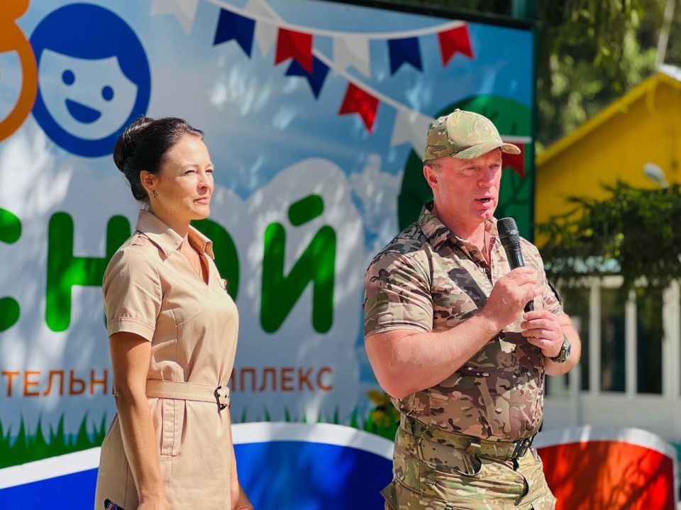 В «Огоньке» стартовала смена «Защитник Отечества» В «Огоньке» стартовала смена «Защитник Отечества»