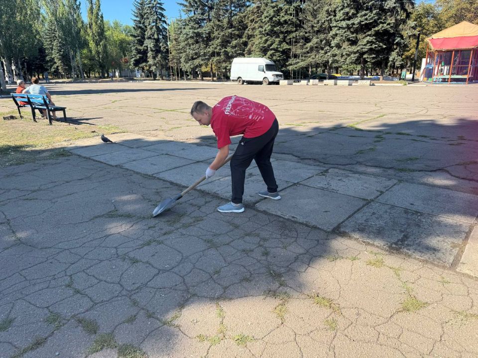 Первые на страже благоустройства Первые на страже благоустройства